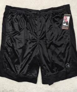 And1 Court Basketball Shorts 11" Men's 2XL Black Athletic Drawstring Pockets NWT