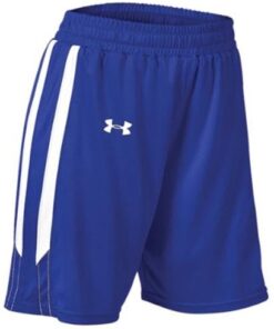 Under Armour Mens Tip Off Basketball Shorts Royal Blue/White Large New W. Tags
