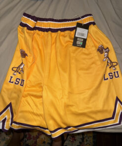 19nine LSU Tigers Basketball Shorts L Size *NEW*