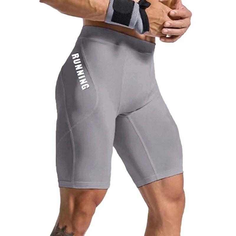 Men's Compression Shorts Tights Running Workout Football Fitness Yoga Gym Gift - Image 4