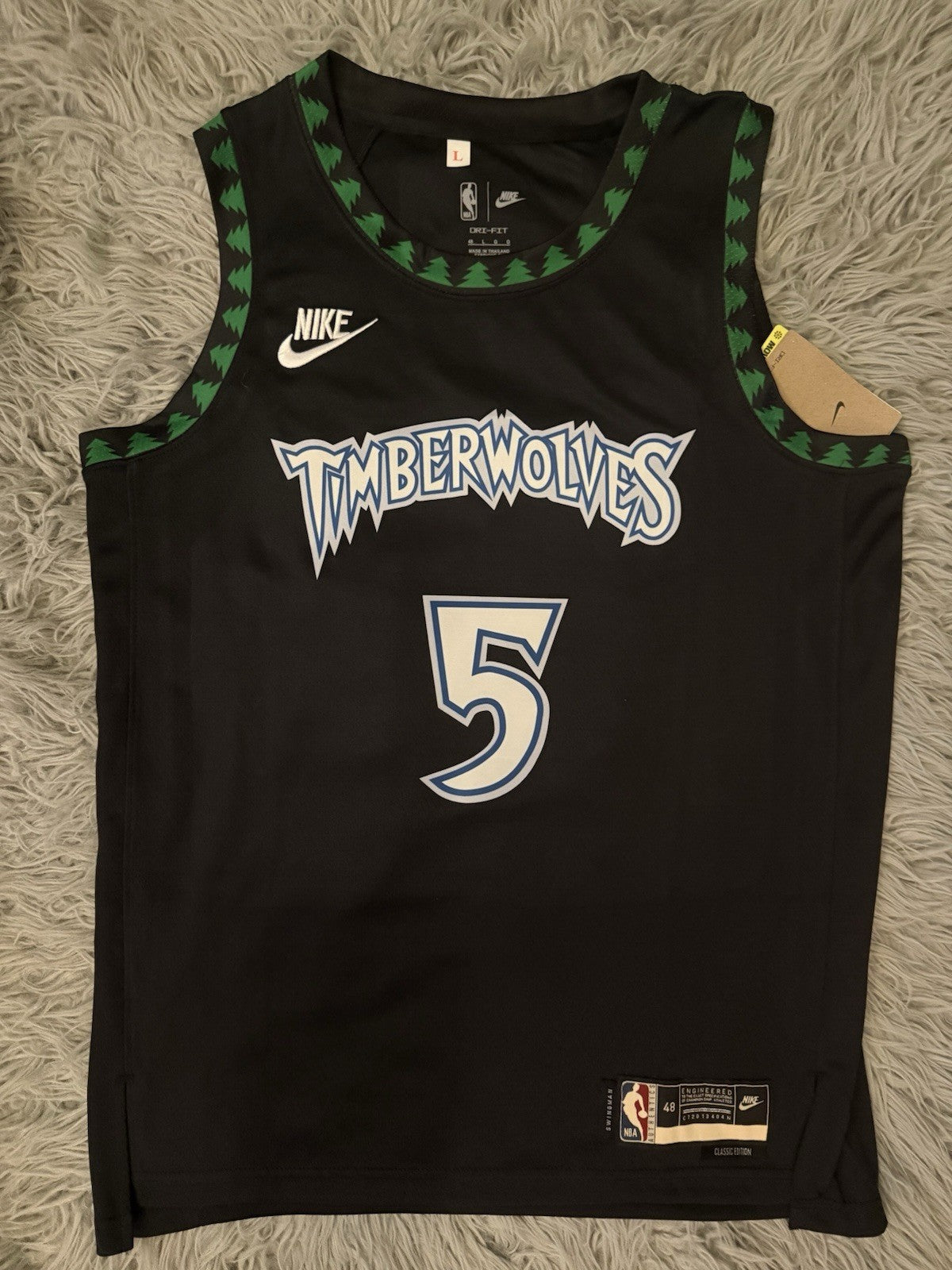 Anthony Edwards Minnesota Timberwolves Jersey Men’s Large
