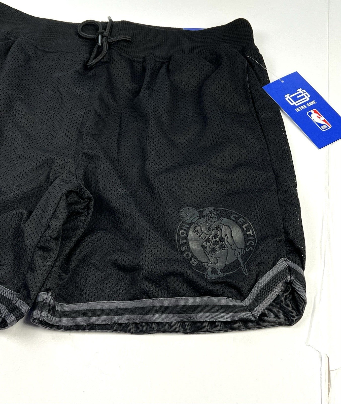 Celtics Boston Basketball Black Shorts Men Size Medium Ultra Game - Image 5