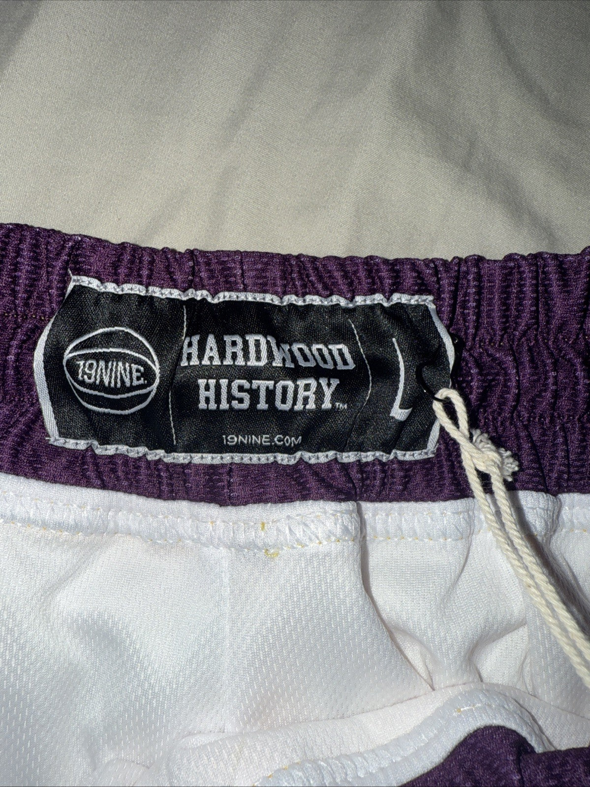 19nine LSU Tigers Basketball Shorts L Size *NEW* - Image 4