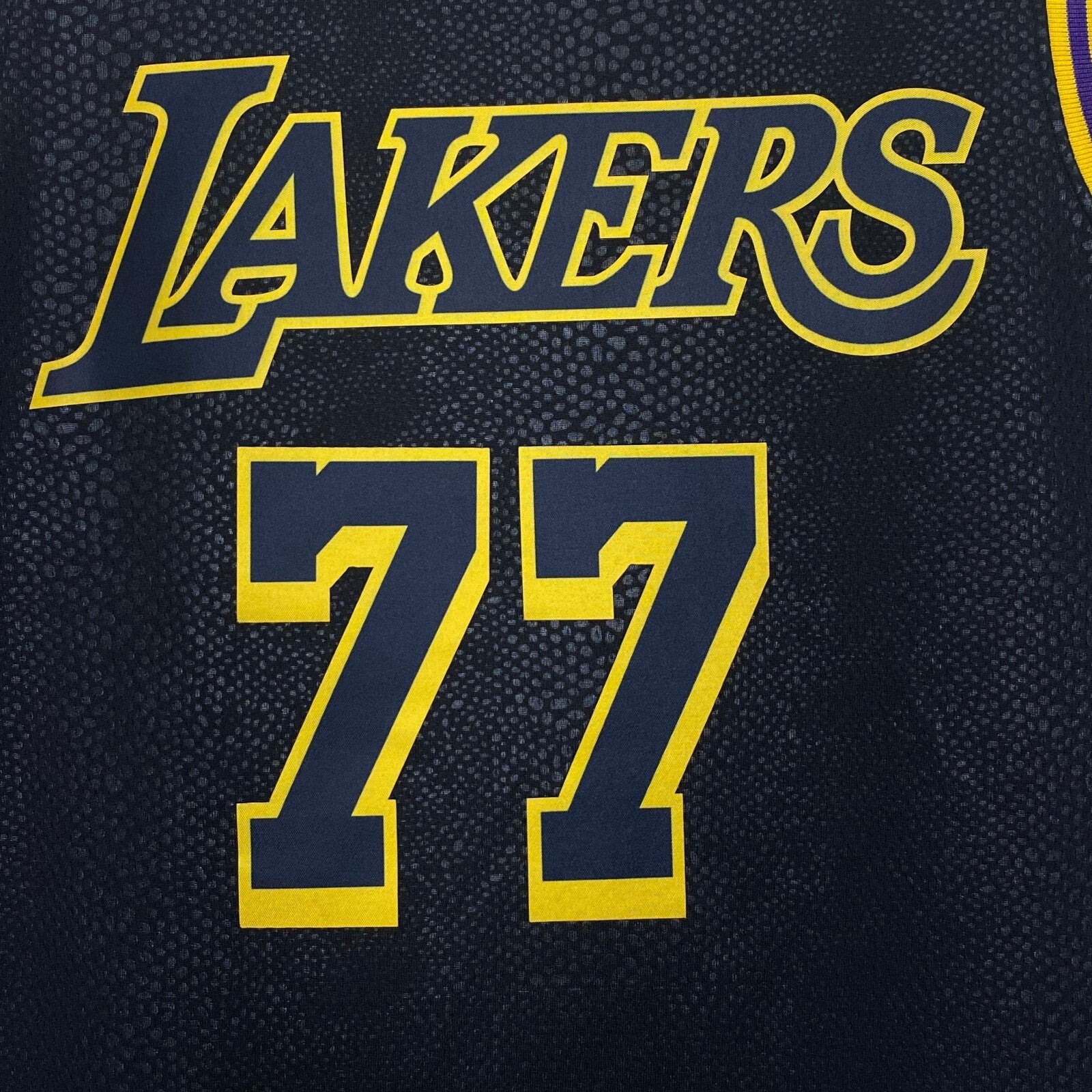 Luka Doncic #77 Basketball Jersey Black Fan Jersey Heat Pressed Brand New S-2XL - Image 5