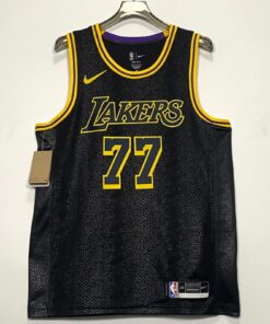 Luka Doncic #77 Basketball Jersey Black Fan Jersey Heat Pressed Brand New S-2XL
