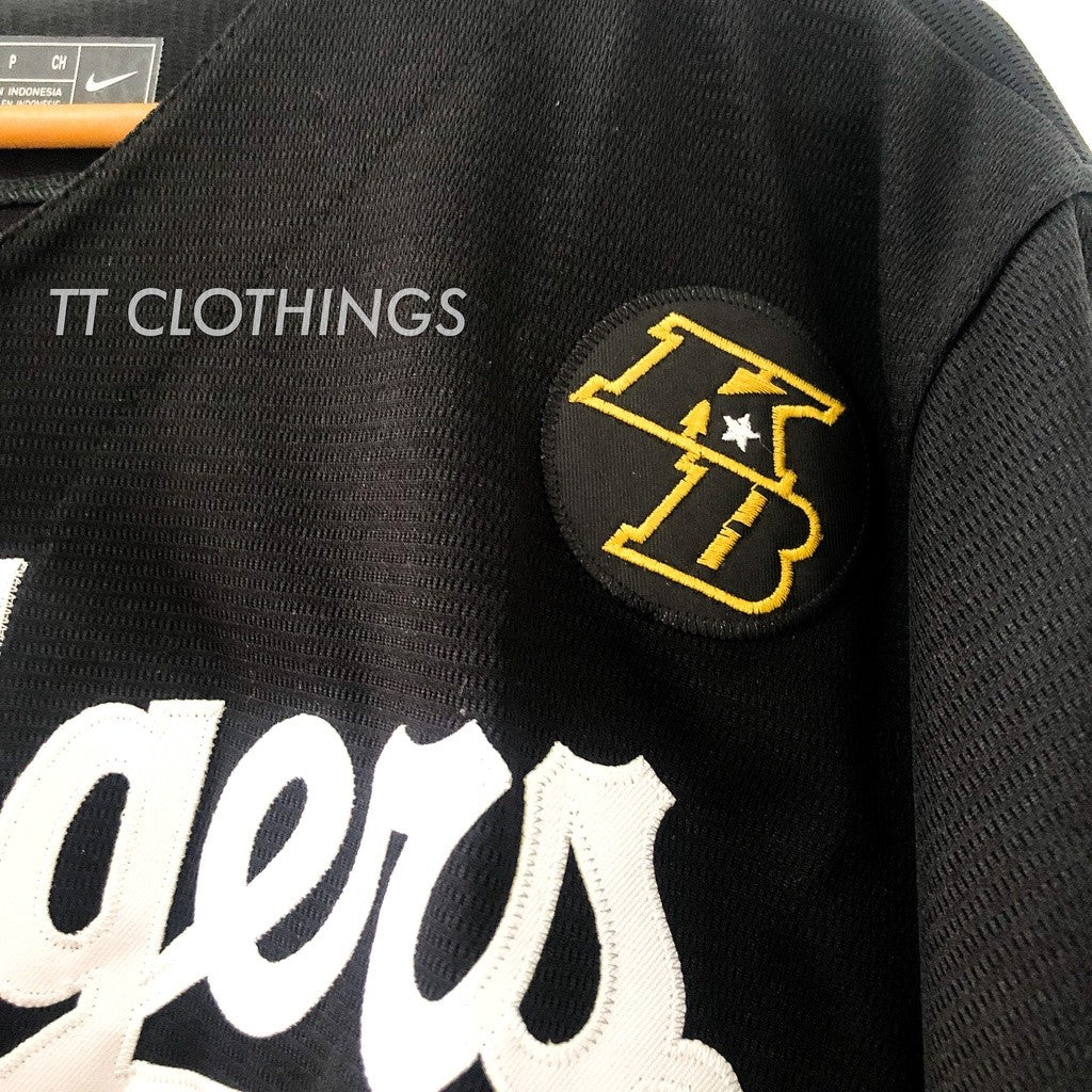 Kobe Bryant #8 #24 LA DODGERS MLB Baseball x NBA Jersey T-Shirt Baju Special Edition - Image 4