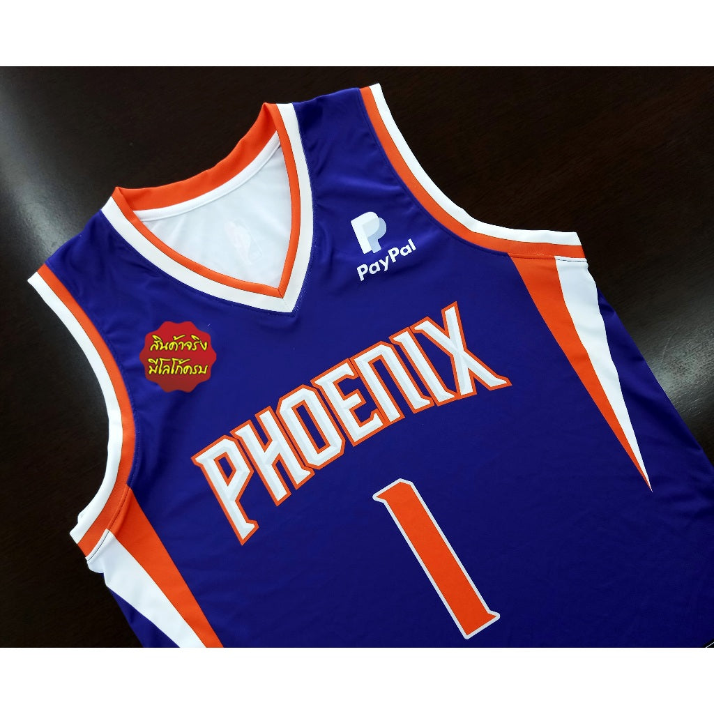 NBA Basketball Jersey Phoenix Suns BK0061 Icon /Devin Booker 1 Model Size S-5XL - Image 5