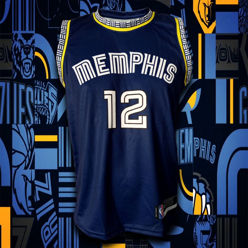 Nba Basketball Jersey Memphis Grizzlies BK0099 City /Ja Morant 12 Model Size S-5XL